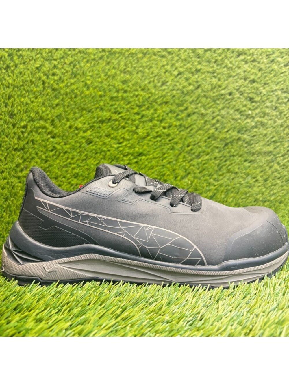 Puma Xplore Low Mens Size 7E Gray Black Athletic Composite Toe Safety Work Shoes